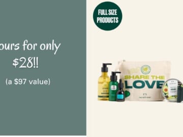 The Body Shop | 5 Full Size Best Sellers For $28!