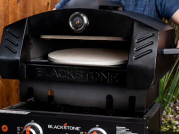Walmart Black Friday! Blackstone Steel Outdoor Pizza Oven $159 Shipped Free (Reg. $227) – Fits 22” Tabletop Models
