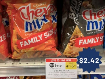 $2.42 Chex Mix, Bugles, or Gardetto’s at Publix This Week