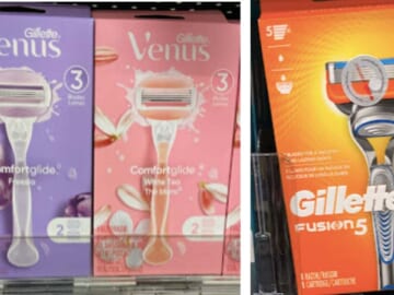 Gillette & Venus Razors as Low as $1.99 at CVS