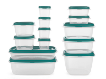 *HOT* Rubbermaid EasyFindLids 26 Piece Plastic Food Storage Container Set only $8!