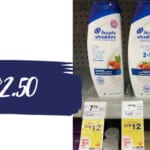Get Head & Shoulders Haircare for just $2.50 (reg. $7.79)