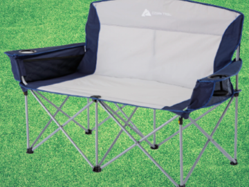 Ozark Trail Loveseat Adult Camping Chair $49 Shipped Free (Reg. $60)