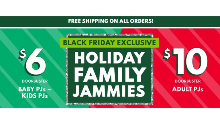 Carter’s $6 Holiday Jammies + Free Shipping!