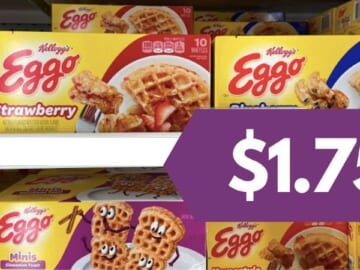 Get Eggo Waffles for $1.75 Starting Tomorrow at Publix