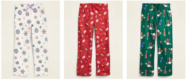 *HOT* $5 Old Navy PJ Pants for the Family, today only!!