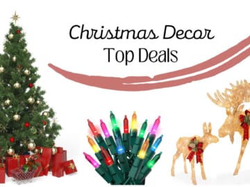 Top Deals on Christmas Trees, Lights & Yard Decor