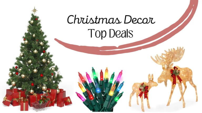 Top Deals on Christmas Trees, Lights & Yard Decor