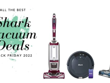 Top Deals on Shark Vacuums for Black Friday!