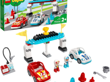 LEGO DUPLO 44-Piece Town Race Cars Playset $39.99 Shipped Free (Reg. $50) – Great Gift for Kids!