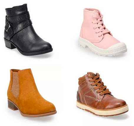 Women’s and Kid’s Boots as low as $11.99 at Kohl’s!
