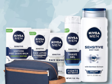 5-Piece Set NIVEA MEN Complete Collection Skin Care Set for Sensitive Skin as low as $15.75 Shipped Free (Reg. $26.89) – FAB Gift for Men!