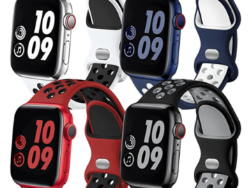 Amazon Cyber Monday! 4 Pack Adorve Apple Watch Band $9.19 After Coupon (Reg. $14.99) – 8.6K+ FAB Ratings! – $2.30 each – Prime Exclusive Deal!