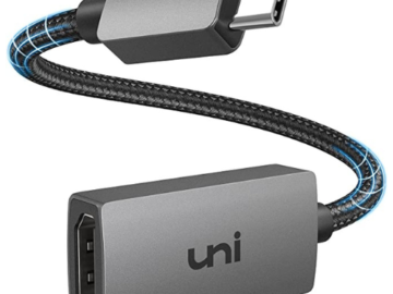 Amazon Cyber Monday! uni USB-C to HDMI Adapter 4K $9.98 (Reg. $19.99) – 5.7K+ FAB Ratings! – Prime Exclusive Deal!