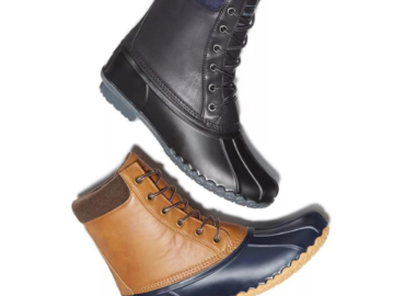 Macy’s Black Friday: Weatherproof Vintage Men’s Adam Duck Boots $20 (Reg. $80) – 3 Colors + MORE Men’s Boots