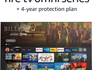 Amazon Cyber Deal! Fire TV Smart TV Protection Plan Bundles as low as $367.48 Shipped Free (Reg. $459.98)