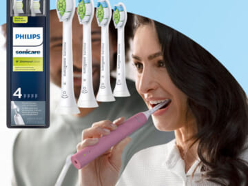 4-Count Philips Sonicare Diamond Clean Toothbrush Heads as low as $21.24 Shipped Free (Reg $48.96) – $5.31 Each! FAB Ratings!