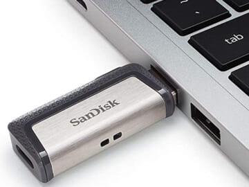 128GB SanDisk Ultra Dual Drive USB 3.1 Type-C Flash Drive $19.45 (Reg. $60) – Easily Transfer Files Between Smartphones, Tablets and Computers + 64GB only $10.99