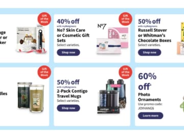 Save Up to 50% on Contigo, Yankee Candle, & More Great Gifts at Walgreens