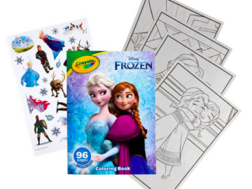 Crayola Coloring Books with Stickers only $0.92!