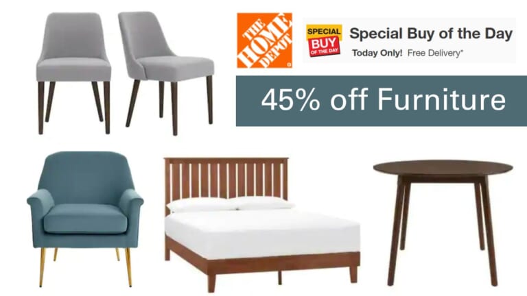 Home Depot Special Buy | 45% Off Furniture