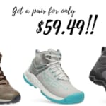 Keen Hiking Boots Only $59.49 (reg. $200+)!