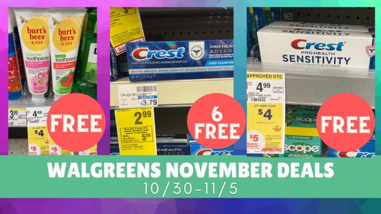 Video: Top CVS & Walgreens Deals 10/30-11/5