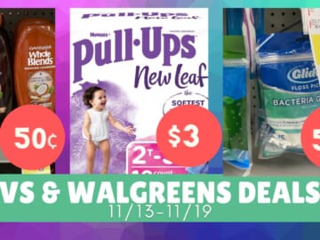 Video: Top CVS & Walgreens Deals 11/13-11/19