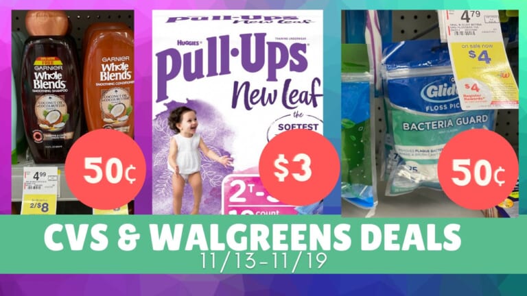Video: Top CVS & Walgreens Deals 11/13-11/19