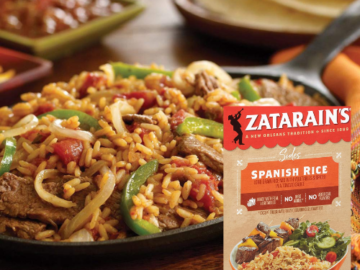 FOUR 6.9 Oz Boxes Zatarain’s Spanish Seasoned Rice as low as $0.90 EACH After Coupon (Reg. $2) + Free Shipping + Buy 4, Save 5% – Gluten Free Side Dish