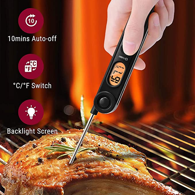 ThermoPro Instant Read Food Thermometer $13.99 (Reg. $21.99) + FAB Ratings! – Perfect for indoor and outdoor cooking
