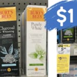 $1 Burt’s Bees Adult Toothpaste at Walgreens