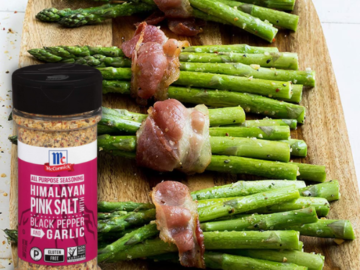 FOUR Bottles of McCormick Himalayan Pink Salt with Black Pepper and Garlic Seasoning, 6.5 Oz as low as $2.81 EACH Bottle After Coupon (Reg. $5.49) + Free Shipping! + Buy 4, Save 5%