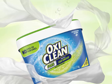 FOUR Tubs of OxiClean Versatile Stain Remover Powder, 3 Lbs as low as $6.50 EACH Tub (Reg. $9) + Free Shipping! + Buy 4, Save 5%