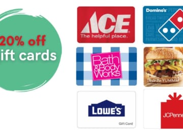 Discount Gift Cards | Michael’s, Lowes, Domino’s & More
