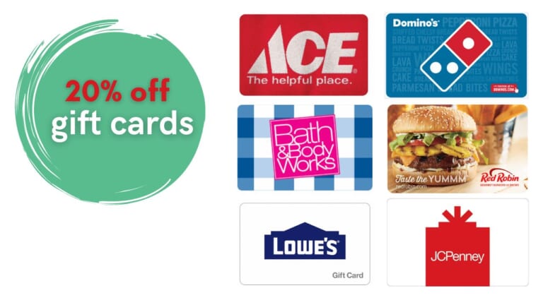 Discount Gift Cards | Michael’s, Lowes, Domino’s & More