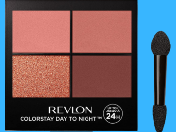 FOUR Revlon ColorStay 4-Shade Eyeshadow Palettes as low as $4.79 EACH Palette (Reg. $6) + Free Shipping! Buy 4, Save 5%