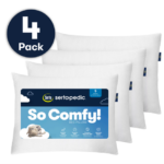 Serta So Comfy Bed Pillows (4 pack) only $24!