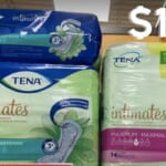 $1.19 Tena Pads at the Publix Extra Savings Event