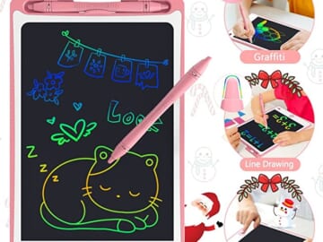 LCD Kids Writing Tablet $9.79 After Coupon (Reg. $20) – FAB Ratings!