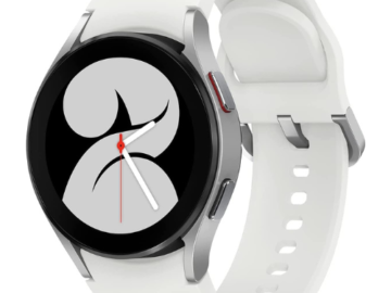 SAMSUNG Galaxy Watch 4 40mm Smartwatch, Silver$139 Shipped Free (Reg. $249.99) – with ECG Monitor Tracker!