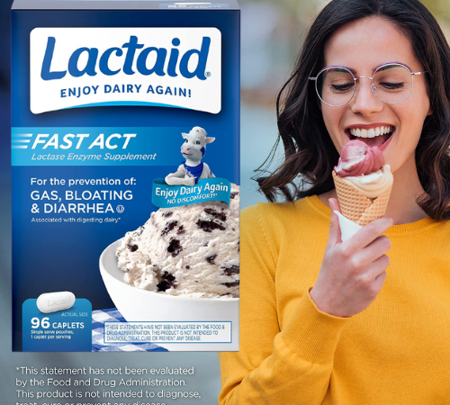 96-Count Lactaid Fast Act Lactose Intolerance Relief Caplets as low as $12.47 After Coupon (Reg. $22.22) + Free Shipping! 13¢/Caplet!