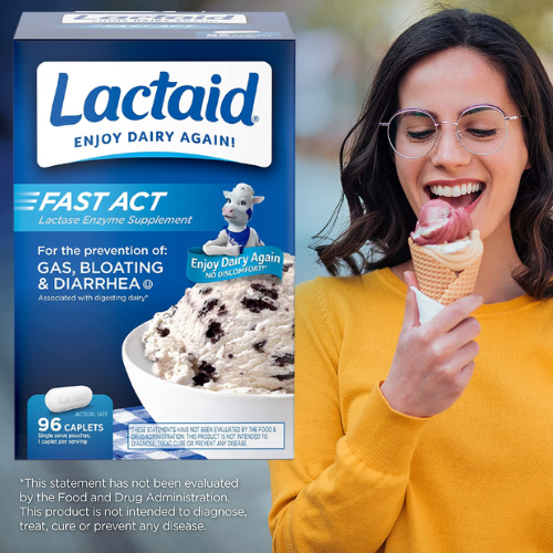 96-Count Lactaid Fast Act Lactose Intolerance Relief Caplets as low as $12.47 After Coupon (Reg. $22.22) + Free Shipping! 13¢/Caplet!