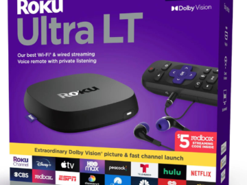 Roku Ultra LT Vision Streaming Device w/ Voice Remote $44.87 Shipped Free (Reg. $73.60) – FAB Ratings!