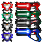 *HOT* Set of 4 Infrared Laser Tag Blasters and Vests for Kids & Adults — Just $49.99 shipped!