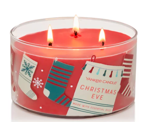 Yankee Candle 3-Wick Candles only $10 Today!