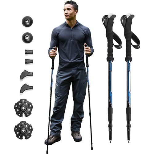 Cascade Mountain Tech Aircraft-Grade Aluminum Trekking Poles $15.99 (Reg. $24.99) – 20K+ FAB Ratings!