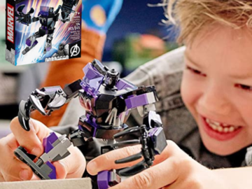 LEGO Marvel 124 Pieces Black Panther Mech Armor Building Kit $5.59 After Coupon (Reg. $10)