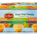 Del Monte No Sugar Added Variety Fruit Cups (12 count) only $5.19 shipped!