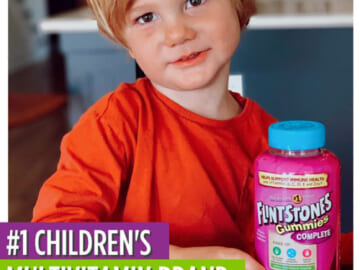 180-Count Flintstones Children’s Complete Multivitamin Gummies as low as $6.96 After Coupon (Reg. $17) – 4¢/Gummy! + Free Shipping!
